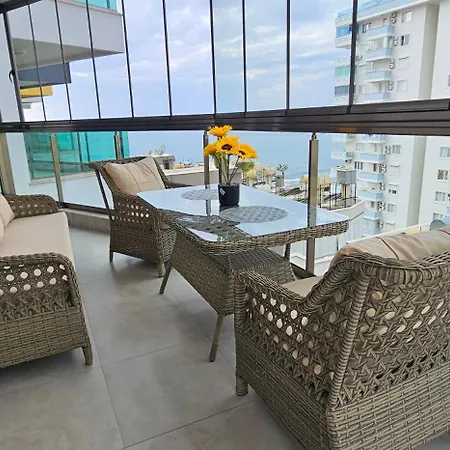 Tower Seaside Mahmutlar трехкомнатная этаж 8 아파트 *