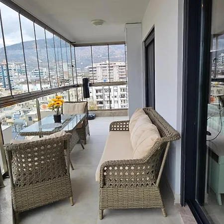 Tower Seaside Mahmutlar трехкомнатная этаж 8 * Alanya